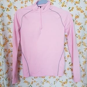 NIKE Sphere Dry Half Zip Sweater Pink Size M